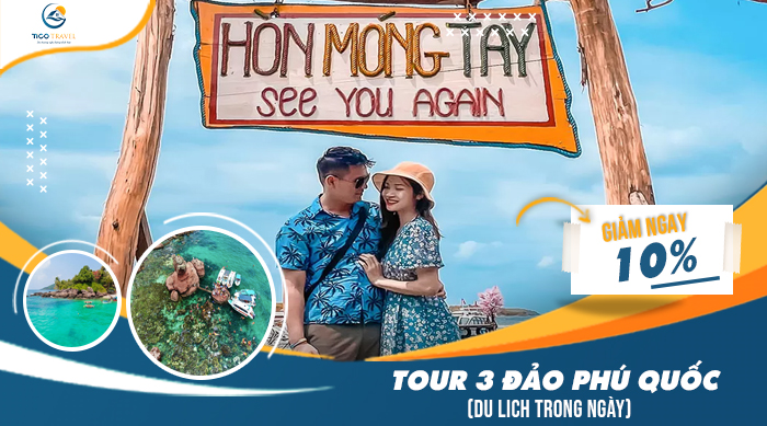 Tour 3 đảo Phú Quốc
