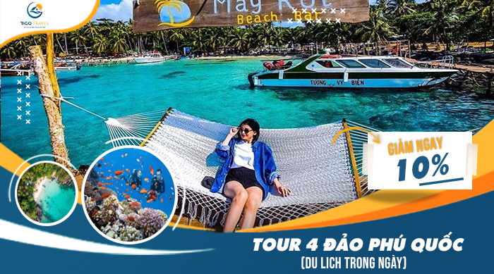 Tour 4 đảo Phú Quốc